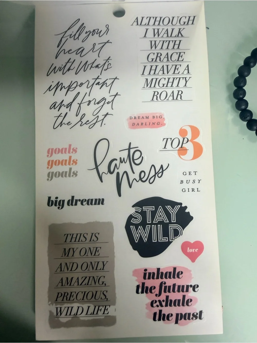 Happy Planner Wild Styled Sticker Book